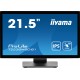 iiyama ProLite T2238MSC-B1 pantalla para PC 54,6 cm (21.5'') 1920 x 1080 Pixeles Full HD LED Pantalla táctil Negro